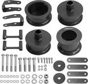 maXpeedingrods 3" Front & 3" Rear Leveling Lift Kit for Jeep Wrangler JK JKU 2WD 4WD 2007-2018, Front Rear Coil Spring Spacer Shock Extender Bracket, Gray