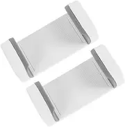 Veemoon 2pcs Smartphone Clip Accessory for Tripod Lightweight Cell Phone Holder Clamp for Horizontal and Vertical Use Stable Mount for Live Streaming and Photography