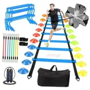 Agility Training Equipment Set, Soccer Training Equipment for blue