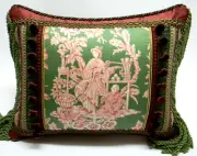 Stroheim & Romann, "Canton Garden" Chinoiserie designer Pillow