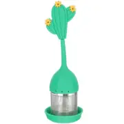 Cactus Tea Diffuser Loose Filter Bag Strainer Leaf Infuser Stick