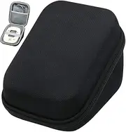 Glucometer Case, Hard Shells Blood Pressure Monitor Case with Handle and Mesh Pocket, Portable Small Storage Bag for Travel