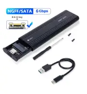 NVME M.2 Solid State Drive External Enclosure 2230/2242/2260/2280