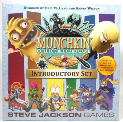STEVE JACKSON GAMES MUNCHKIN COLLECTIBLE CARD GAME INTRODUCTORY SET MISP SEALED