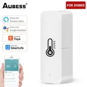 1-4pcs Tuya Smart Zigbee Temperature And Humidity Sensor Indoor Thermometer