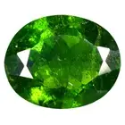 4.14 ct Oval Cut (12 x 10 mm) Unheated / Untreated Green Chrome Diopside