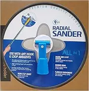 Tonmp 9 Inch Radial Hand Sander, 9" Hook and loop Hand Drywall Sander for Wall Cleaning and Polishing