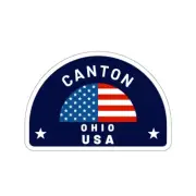 Canton, Ohio - Kiss-Cut Stickers