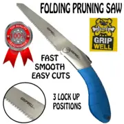 Folding pruning Hand saw Tree Branch Cutter Foldable Saw Gardening Tool gripwell