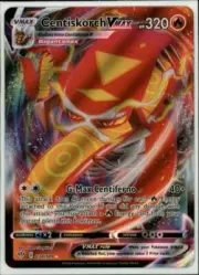 (SWSH03-034) Centiskorch VMAX (UR) Pokemon Darkness Ablaze Card # 34