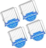 SUPVOX 4pcs Stylish Bird Breeding Nest Box for Parakeets Budgies Finches Coconut Nesting Bowl Comfortable Safe Habitat for Incubation Care of Chicks