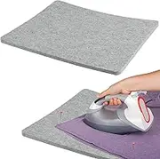 GOKENA Wool Pressing Mat, Wool Ironing Mat Durable Wool Ironing Pad Thick Wool Heat Press Pad Practical Wool Pressing Pad for Quilting Ironing Sewing Projects, 39442024040805