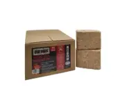 BRIQS 10.5kg Wood Fire Briquettes for Campfires Fireplace Firepit Wood Heater