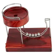 unbrand Perpetual Machine Kinetic Art Motion Inertial Metal Automatic Creative Infinite Jumping Table Toy H