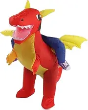 Halloween Costume for Kids, Inflatable Dinosaur Costume for Adult, Women Man Boys Girls Funny Blow Up Costume for Halloween Party Cosplay Costume, Inflatable Doll Suit Children