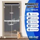 Extra Tall Safety Gate Pet Dog Cat Fence Enclosure Retractable 190 to 250cm