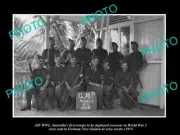 OLD 8x6 HISTORIC PHOTO OF WWI AUSTRALIAN ANZAC NEW GUINEA ASSESTS GROUP c1914