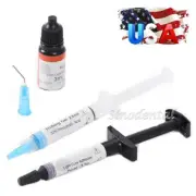 Dentex Dental Orthodontic Light Cure Bonding Adhesive Kit For Brackets Braces