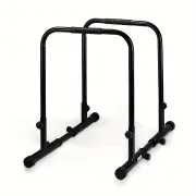NNETM Adjustable Heavy Duty Dip Parallel Bars, Pull-Up Bars - Universal Use (Black)