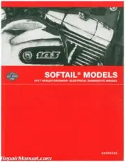 2017 Harley Davidson Softail Electrical Diagnostic Manual : 94000396
