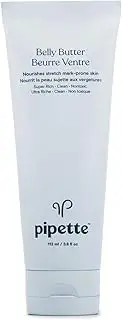 Pipette Belly Butter with Renewable Plant-Derived Squalane (4-Fluid-Ounce)