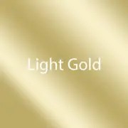 12" Metallic Light Gold SoftFlex HTV - StarCraft Heat Transfer Vinyl for Shirts