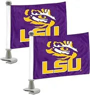 ProMark LSU Tigers Flag Set 2 Piece Ambassador Style 8162090130, Team Color, One Size