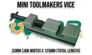 Mini Toolmakers Vee-Block Precision Vice - 80mm Max opening suit Mini Lathes