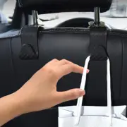 2pcs Durable Car Seat Front Back Headrest Hook Coat Purse Bag Hanger Holder (for: Subaru)