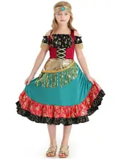 Gypsy Fortune Teller Girls Costume