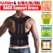 S/M/L/XL Therapy Posture Corrector Spine Back Support Shoulder Brace Adjustable
