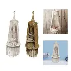 Macrame Hammock Photography Prop Home Courtyard Porch Hanging Swinging Chair