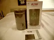 Now Solutions Ultrasonic Metal Touch Oil Diffuser Model 7486 New