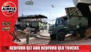 Airfix A03306 1:76th scale Bedford QLT And Bedford QLD Trucks