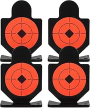 BESPORTBLE Mini Shooting Targets 4pcs Stainless Steel Shooting Train Targets Range Targets Indoor Shooting Game Accessories for Kids Adults