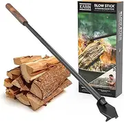 Blow Stick - Oxygenate Fire Safely & Easily - Multifunctional Fire Tool - Durable - Adjustable Length 33"-49".