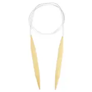 US Size 17 Circular Knitting Needles 40" Round Wooden Needle for Handmade