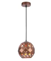 Tuile Wine Glass Shape Pendant Light Small Coffee