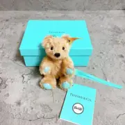 TIFFANY & Co / STEIFF Collaboration Teddy Bear Ornament Mohair New Japan