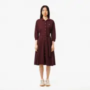 Relaxed Fit Piqué Polo Dress