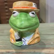 Vintage Kermit The Frog “Muppet News” Mug - Sigma - Ceramic Muppet Mug