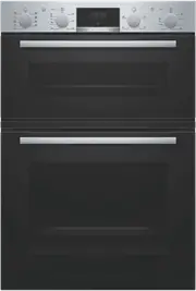 Bosch Series 4 60cm Multifunction Double Oven - Stainless Steel