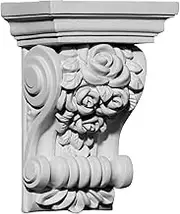 Ekena Millwork COR04X03X05DU 4-Inch W x 2 3/4-Inch D x 5 5/8-Inch H Dublin Corbel