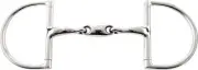 Korsteel JP Stainless Steel Oval Link Hunter Dee Ring Snaffle Bit