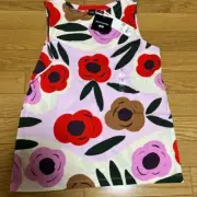Marimekko Uniqlo Graphic T-shirt sleeveless Size S (US XS) New with tag Japan