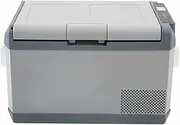 46L Mini Refrigerant Fridge Cooler -18 Car Fridge Camping Compact Refrigerator For Car & Home Use DC 12V/24V AC 110/240V