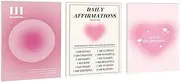 burkfeeg Room Decoration Aesthetic Picture Set Clean Girl Poster Pink Decoration for Teenager Girls Bedroom Wall Canvas Pink Love Colour Gradient Aura Number 3 Pieces without Frame (30 x 40 cm