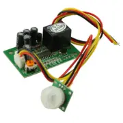 12V PIR IR Pyroelectric Infrared Module Adjustable Relay Output Sensor