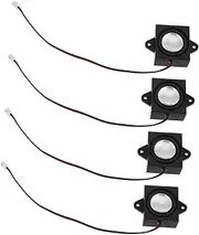 jojofuny Mini Speaker for Desktop Flat Connector Induction Speaker Terminals Compact Design for Home Audio