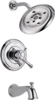 Delta T17497 Cassidy Monitor 17 Series Dual Function Pressure - Chrome